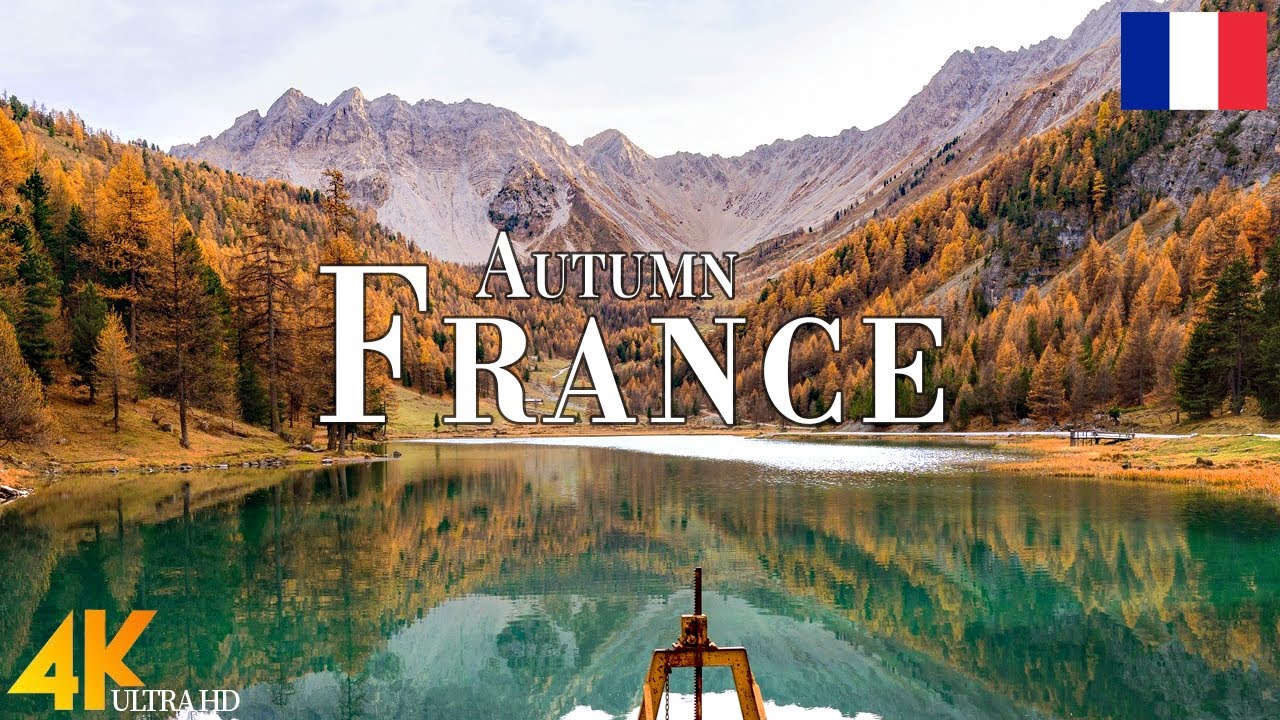 Autumn in France 4K UHD 🌅 Scenic Relaxation Footage