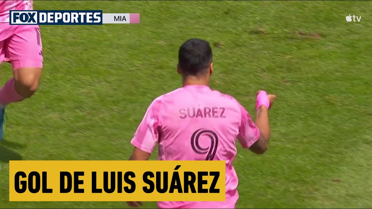 😎🙌 GOL DE Luis Suárez | Toronto FC 0-2 Inter Miami CF | MLS en FOX 2026