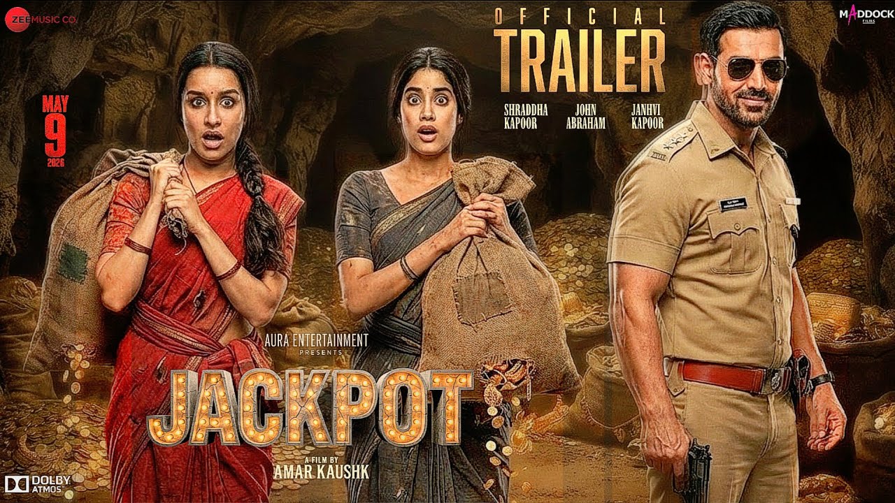 JACKPOT Official Trailer: John Abraham & Star Cast 🎬