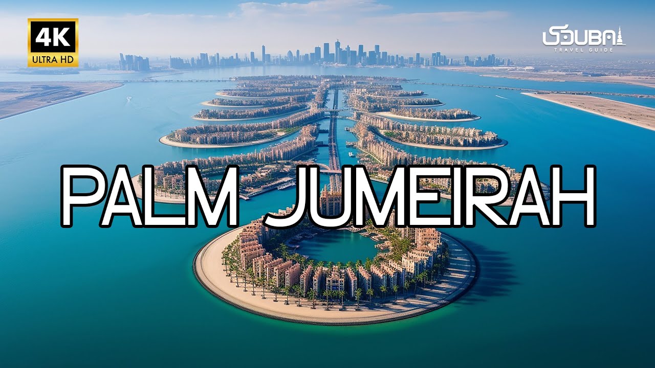 Palm Jumeirah Dubai 4K Virtual Drone Tour 🌴
