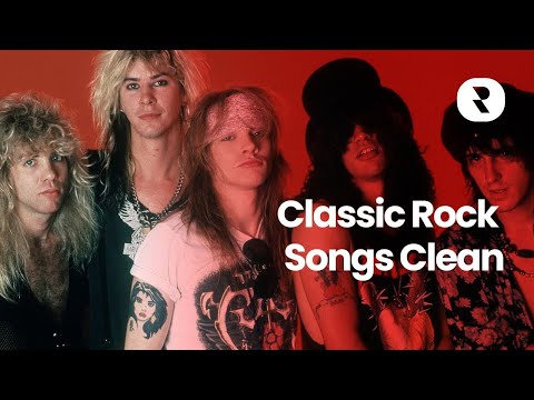 Clean Classic Rock Hits from the 70s, 80s, and 90s