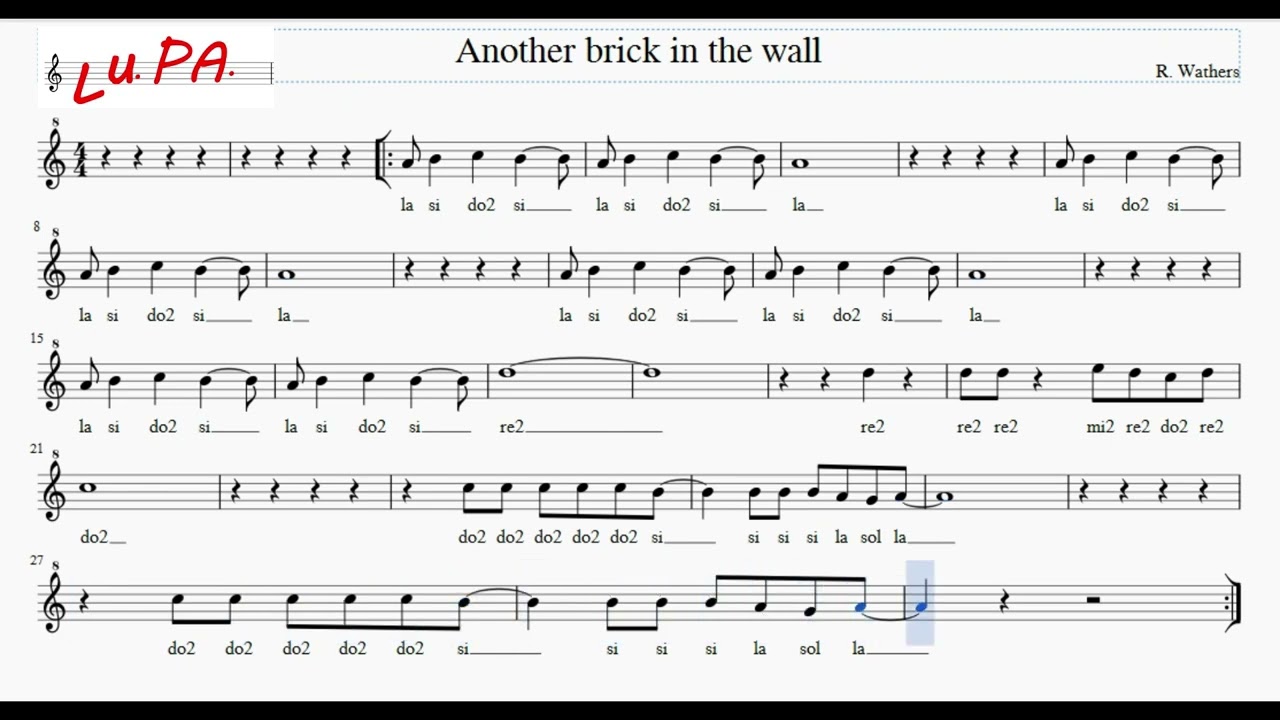 Pink Floyd - Another Brick in the Wall (Instrumental) 🎶