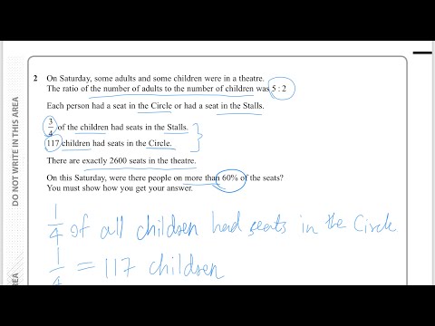 2017 GCSE Maths Higher-Tier Question (Ratio and Percentage)