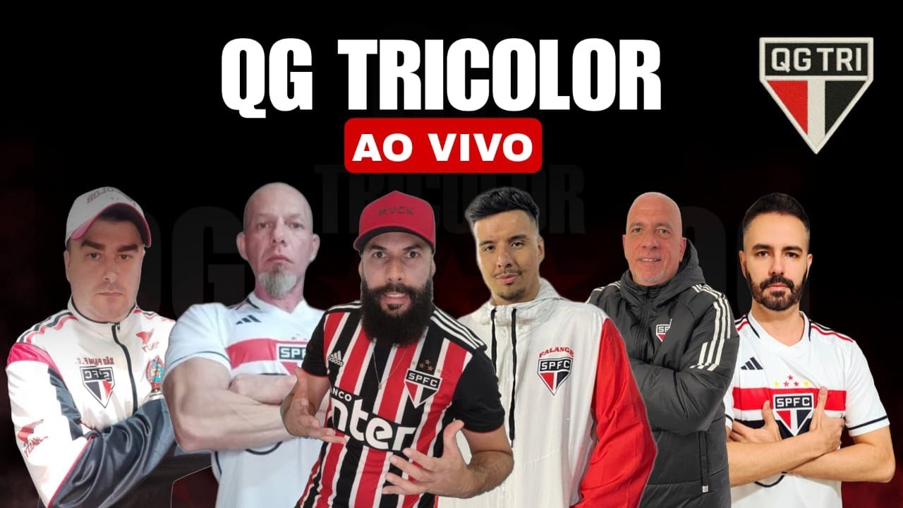 Transmissão ao Vivo: QG Tricolor Analisa Vasco 0x2 São Paulo e Chances na Libertadores