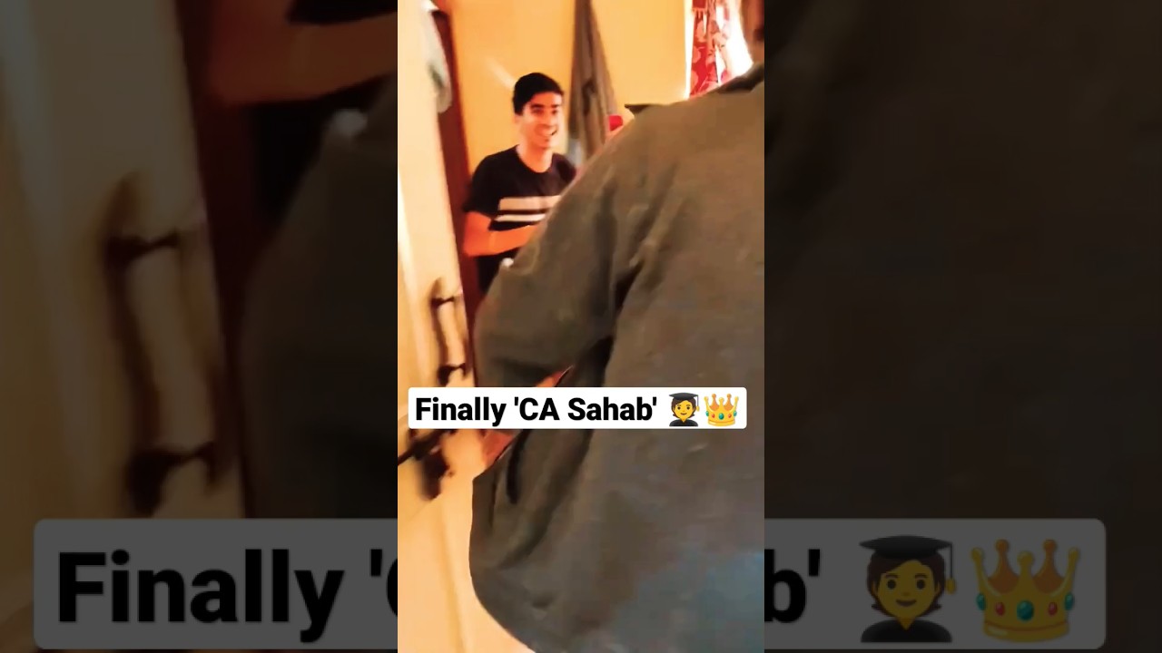 CA Final Result Reaction 🥺 | Emotional Celebration with CA Himanshu