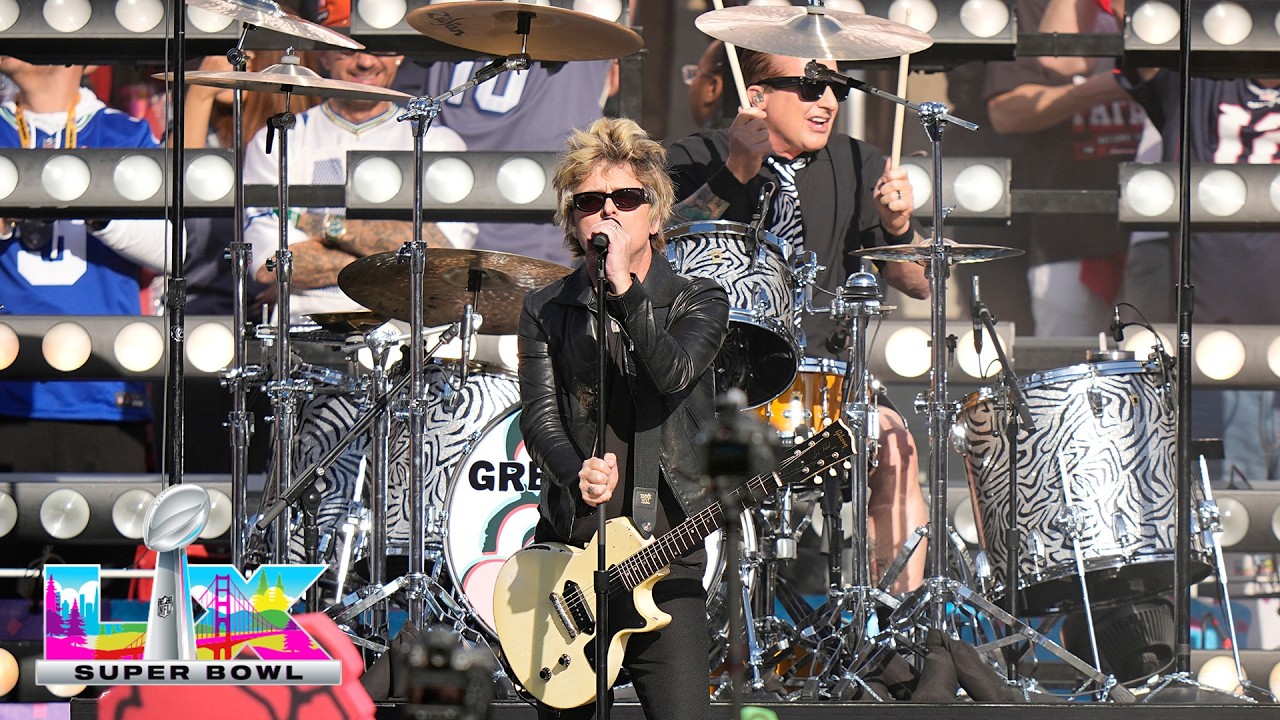 Super Bowl LX Opening Performance by Green Day