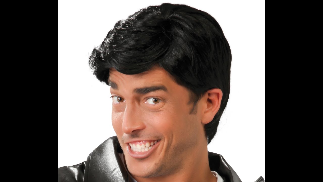 Peluca Hombre Negra Guirca - Ref. 4886