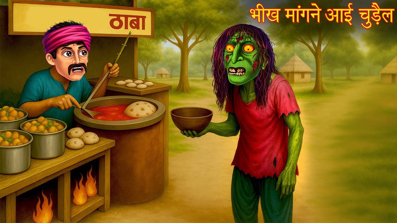 भीख मांगने आई चुड़ैल | Horror Story of a Witch Beggar
