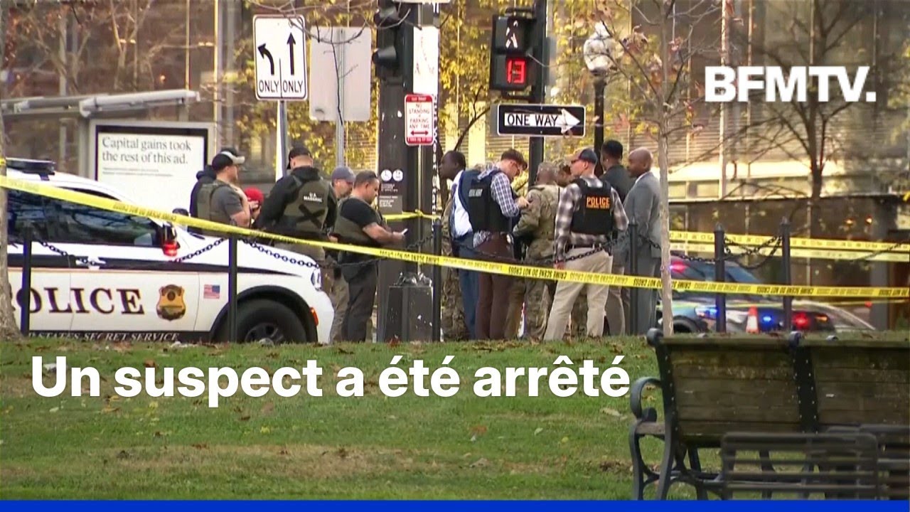 Tirs près de la Maison Blanche : 2 militaires blessés 🇺🇸