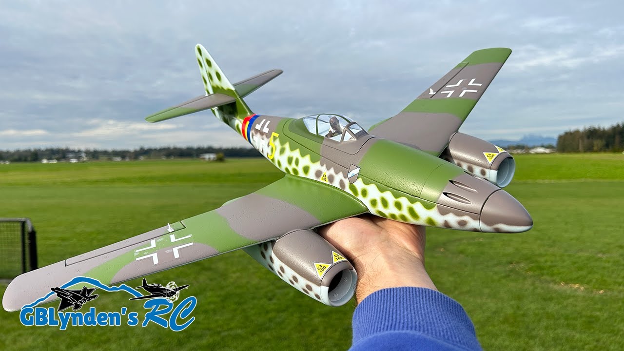 E-flite UMX ME-262 Twin 30mm EDF Jet Maiden Flight Review ✈️
