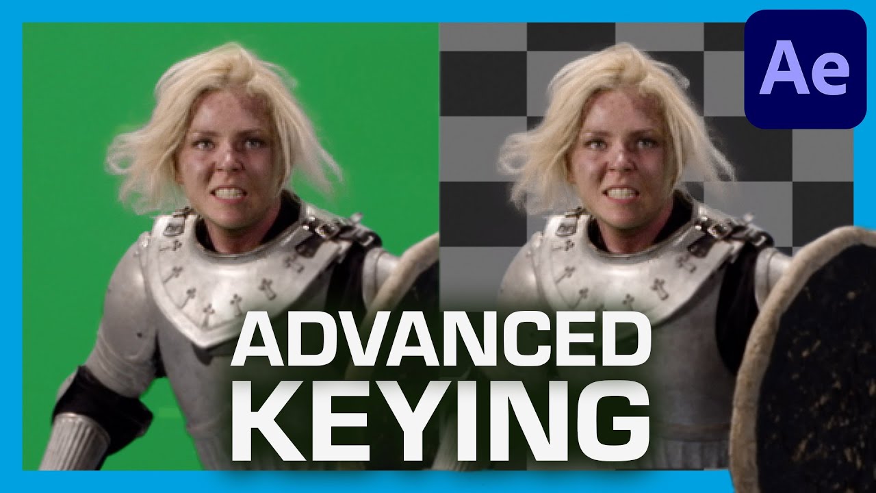 Advanced Green Screen Keying in After Effects π₯