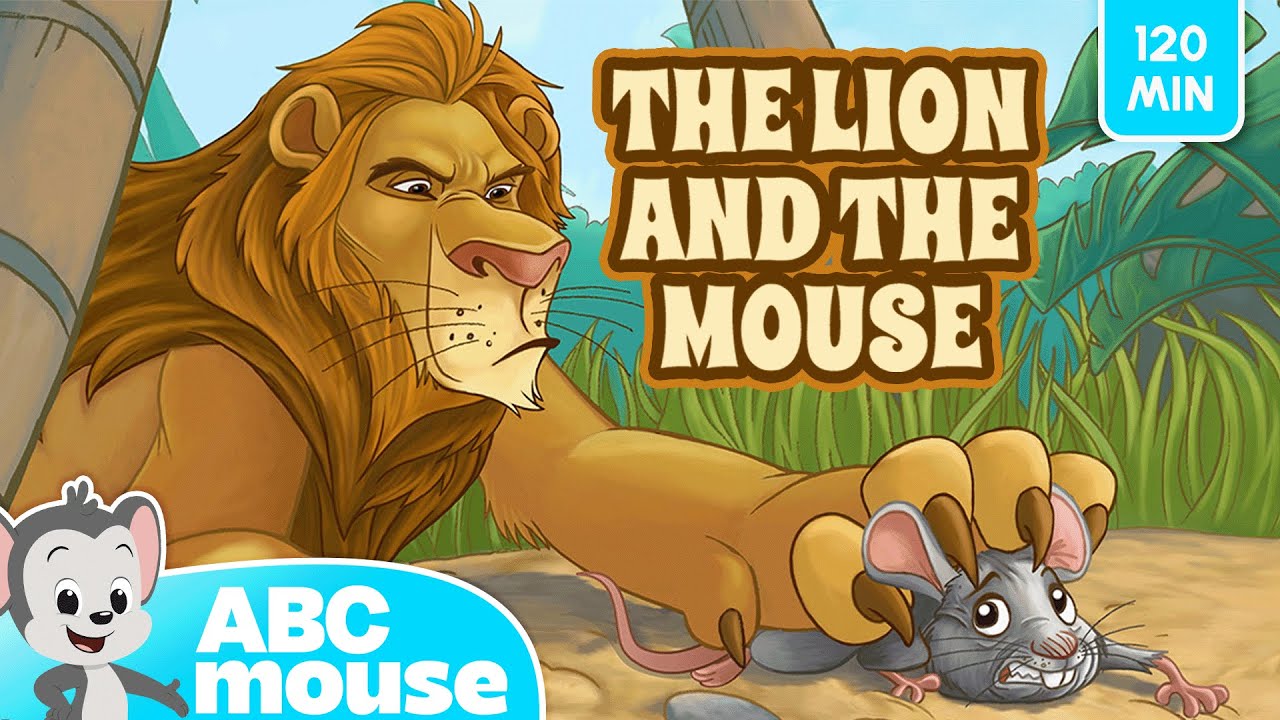 The Lion & Mouse: 2 Hours of Kids Stories & Songs 🦁🐭
