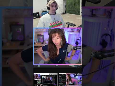 xQc reacts to Pokimane address Valkyrae Kick dms... 😮