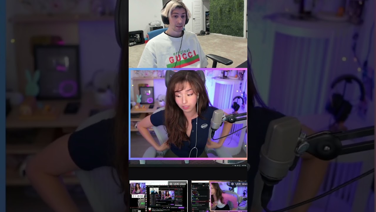 xQc Reacts to Pokimane's Message About Valkyrae 🚨