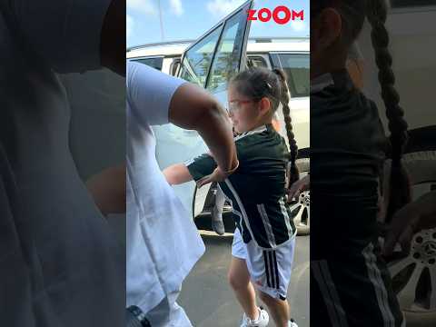 Karan Johar's kids arrive for Tusshar Kapoor's son Laksshya's birthday bash #shorts #karanjohar