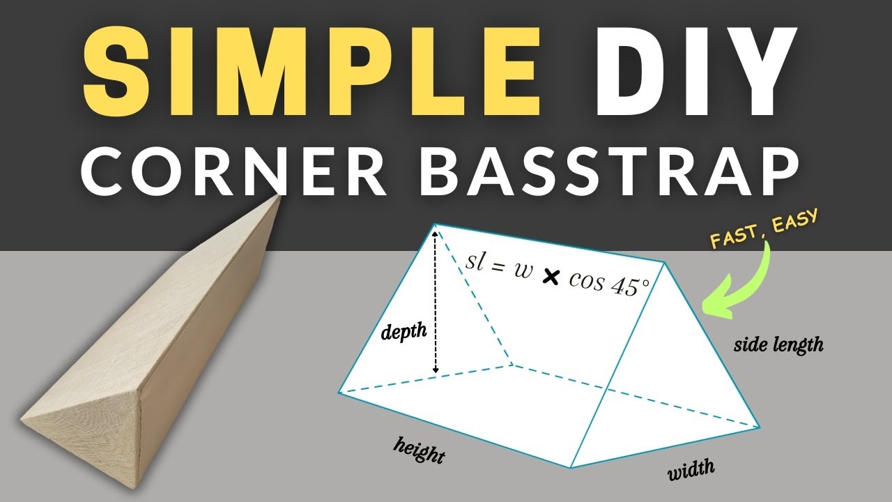 DIY Corner Bass Traps: Easy Acoustic Panel Guide