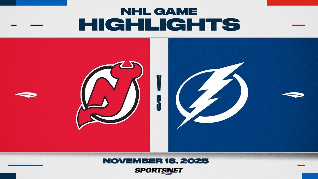 NHL Highlights: Lightning Defeat Devils 5-1 🏒