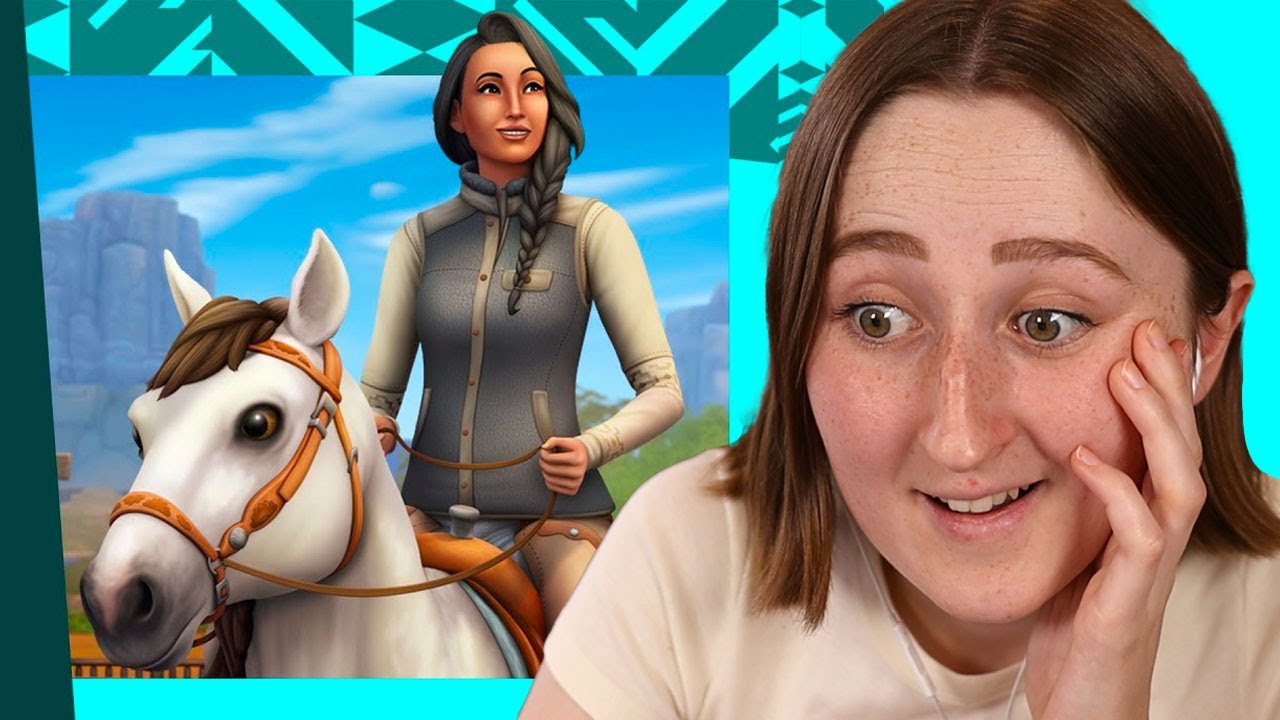 The Sims 4 Introduces Horses! 🐴 (Trailer Reaction)