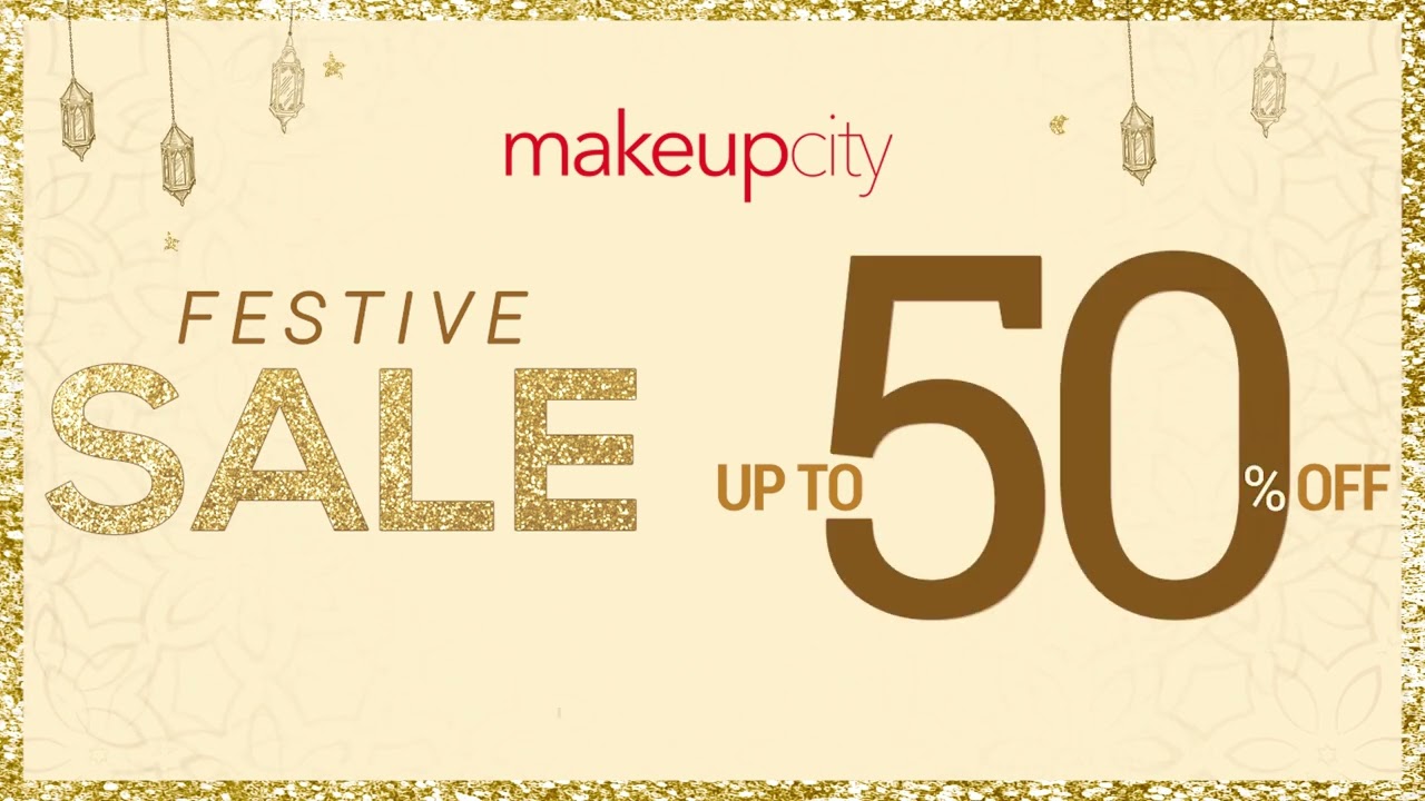 Festive Sale at MakeupCity β Up to 50% OFF on Beauty Essentials! β¨