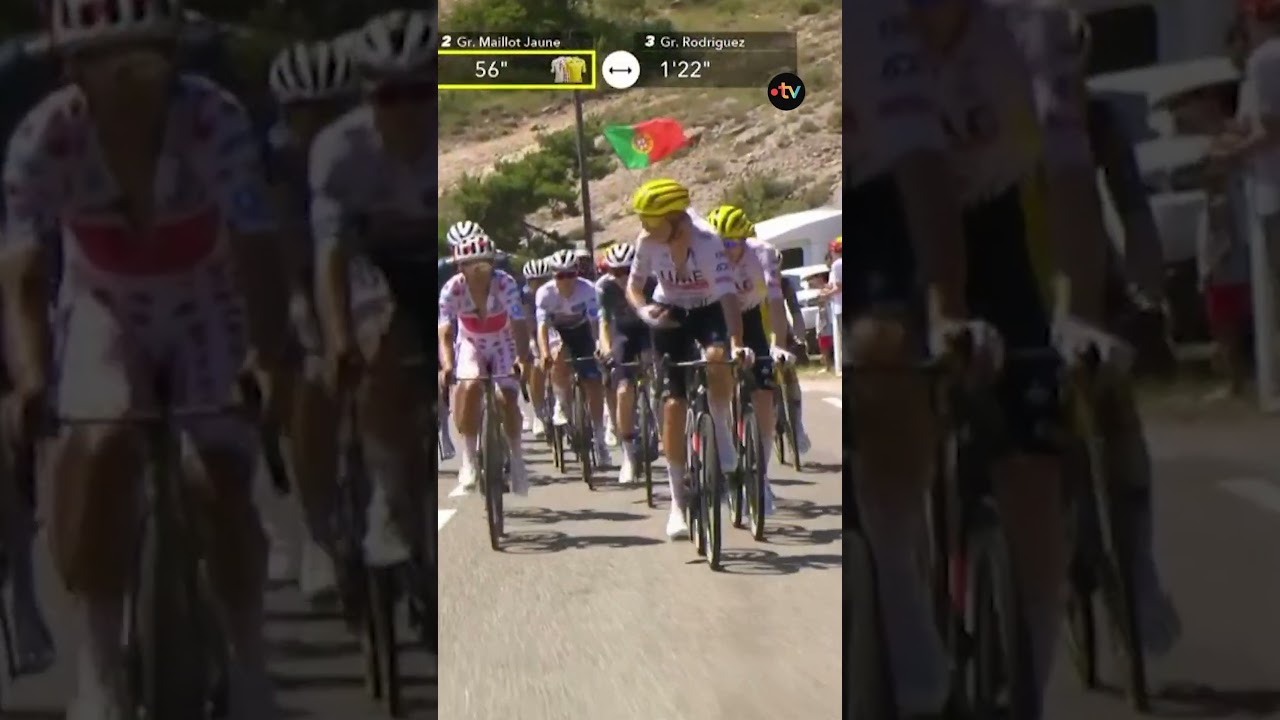 TDF 2024: Pogacar et Urška Žigart s'amusent 😅