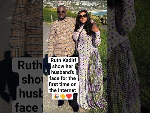 Ruth Kadiri show her husband's face for the first time on the Internet #shorts  #relatable
