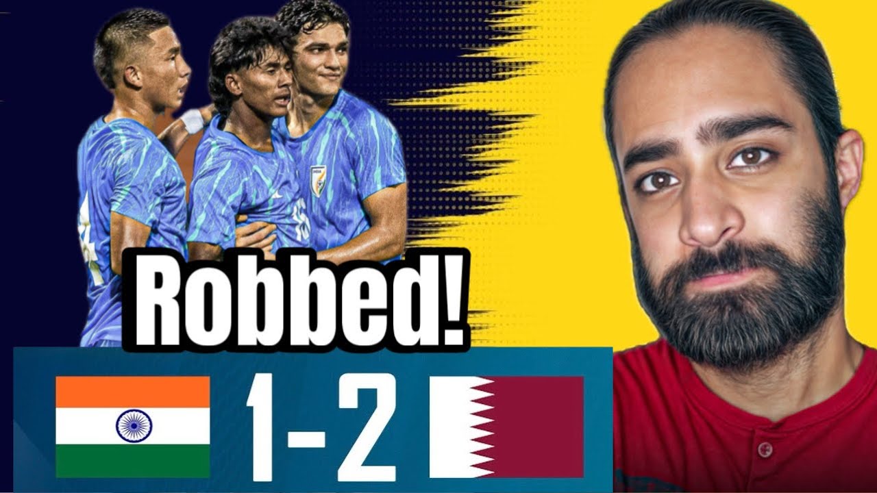 India Loses 1-2 to Qatar in Football Match ๐ถ๐ฆ