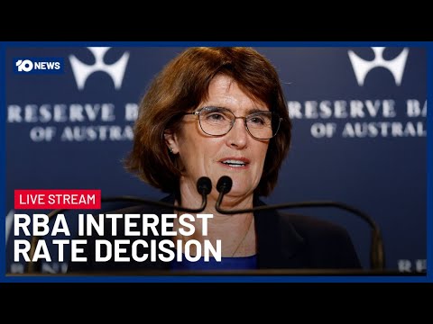 LIVE: RBA Announces Interest Rate Decision | 10 News