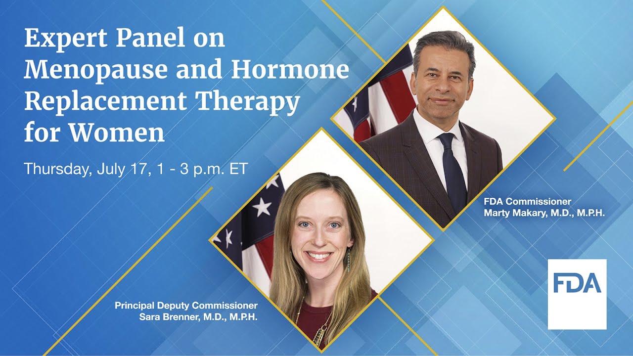 FDA Panel on Menopause & Hormone Therapy 🩺