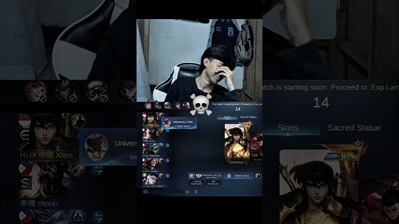 Meet the Top Chou Player in the Universe!🔥 #MobileLegends