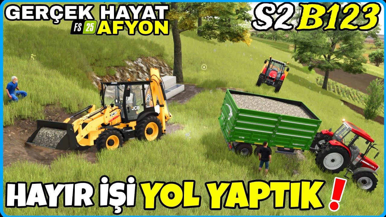 Köy Çeşmesi Yolu Tamamlandı! 🚜 Gerçek Hayat Serüvenleri ve Sürprizler