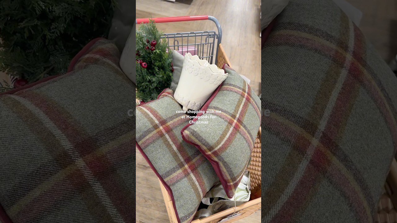 Join Me Shopping for Christmas Decor at HomeGoods 🎄