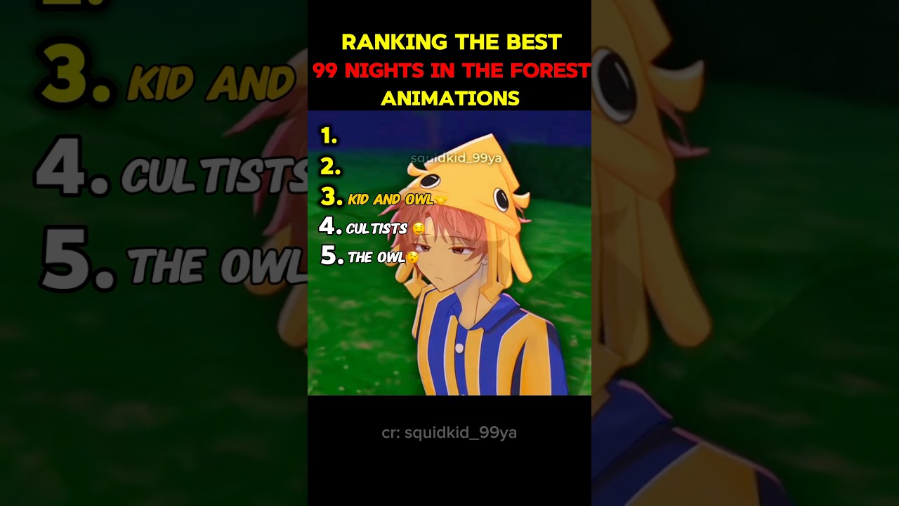 Top 99 Nights in The Forest 🌲