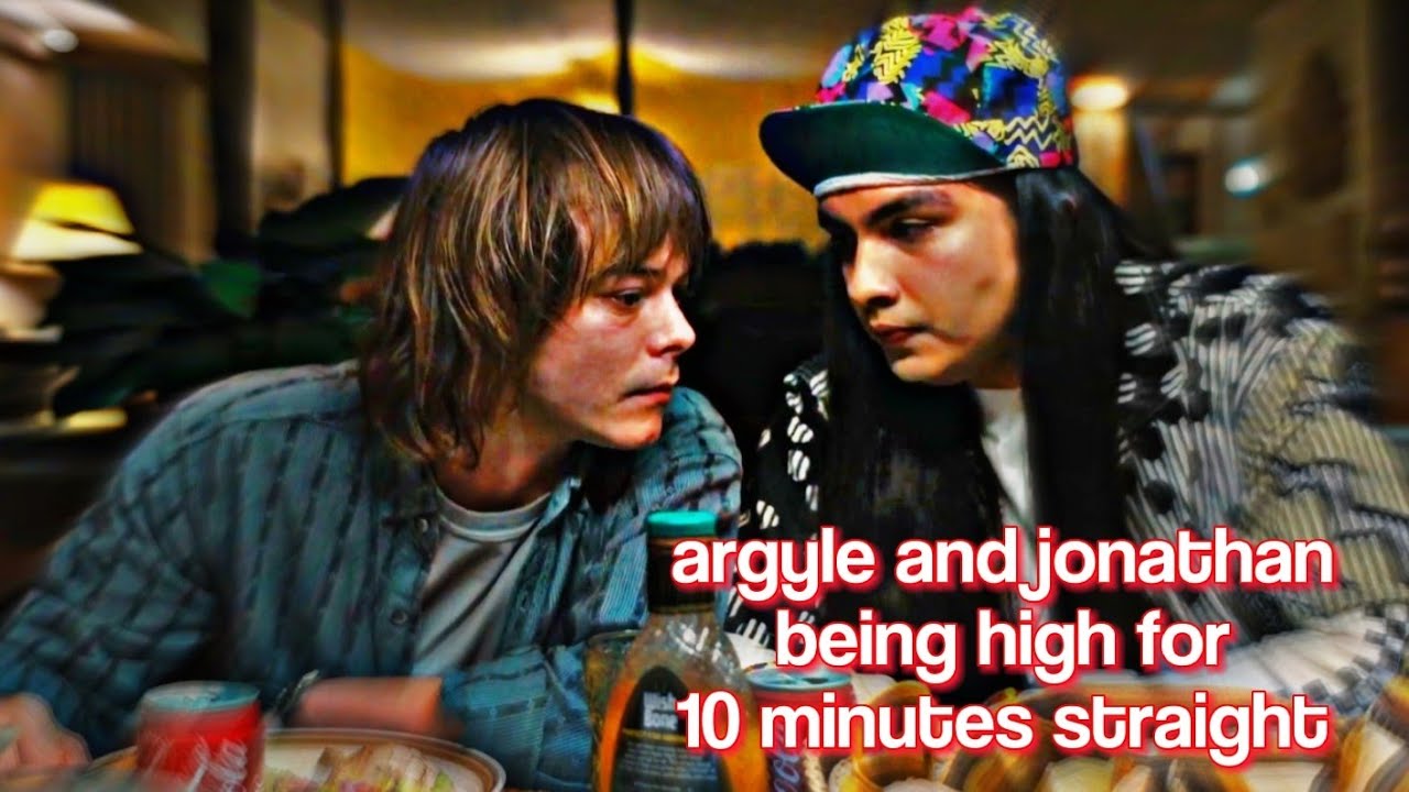 Argyle & Jonathan Get Stoned for 10 Minutes Straight! 😲 | Stranger Things Behind-the-Scenes