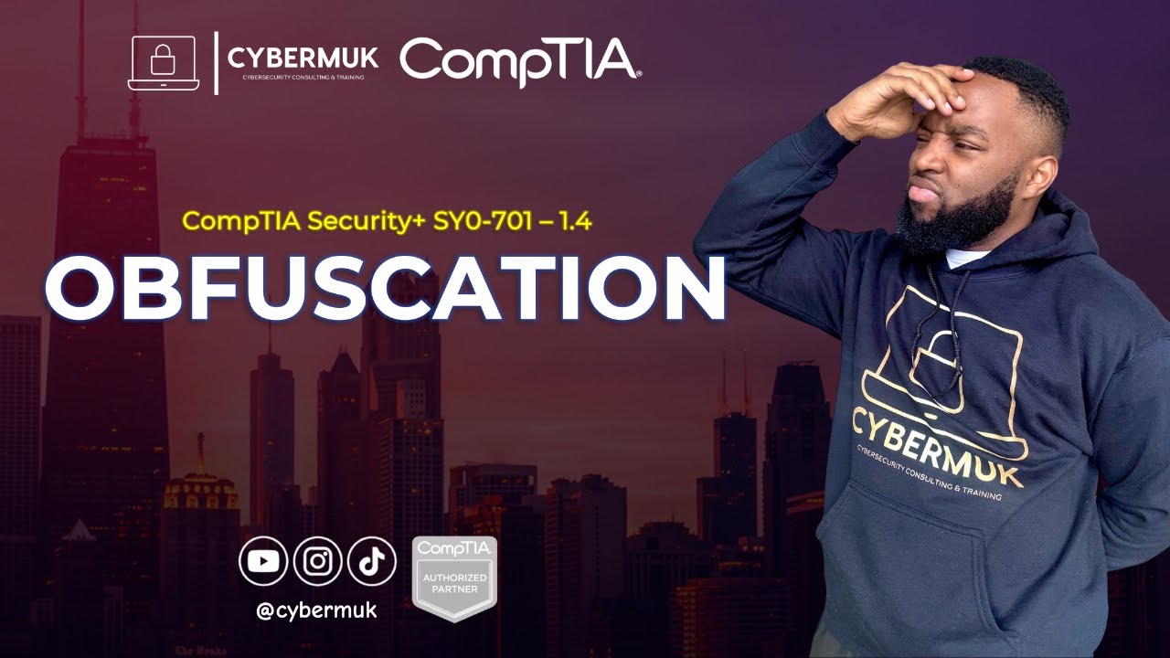 1.4 - Obfuscation Techniques: Steganography, Tokenization, and Masking (CompTIA Security+ SY0-701)