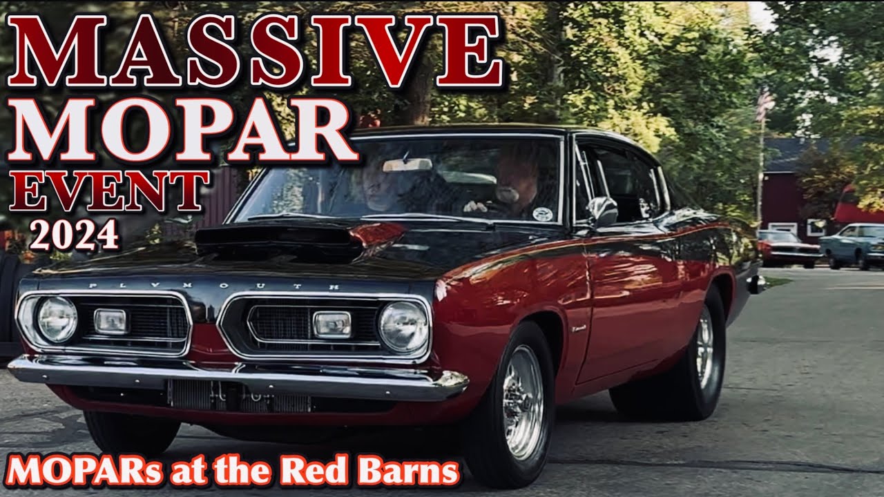 37th MOPARs at Red Barns Car Show 🚗 (Part 1 of 3)