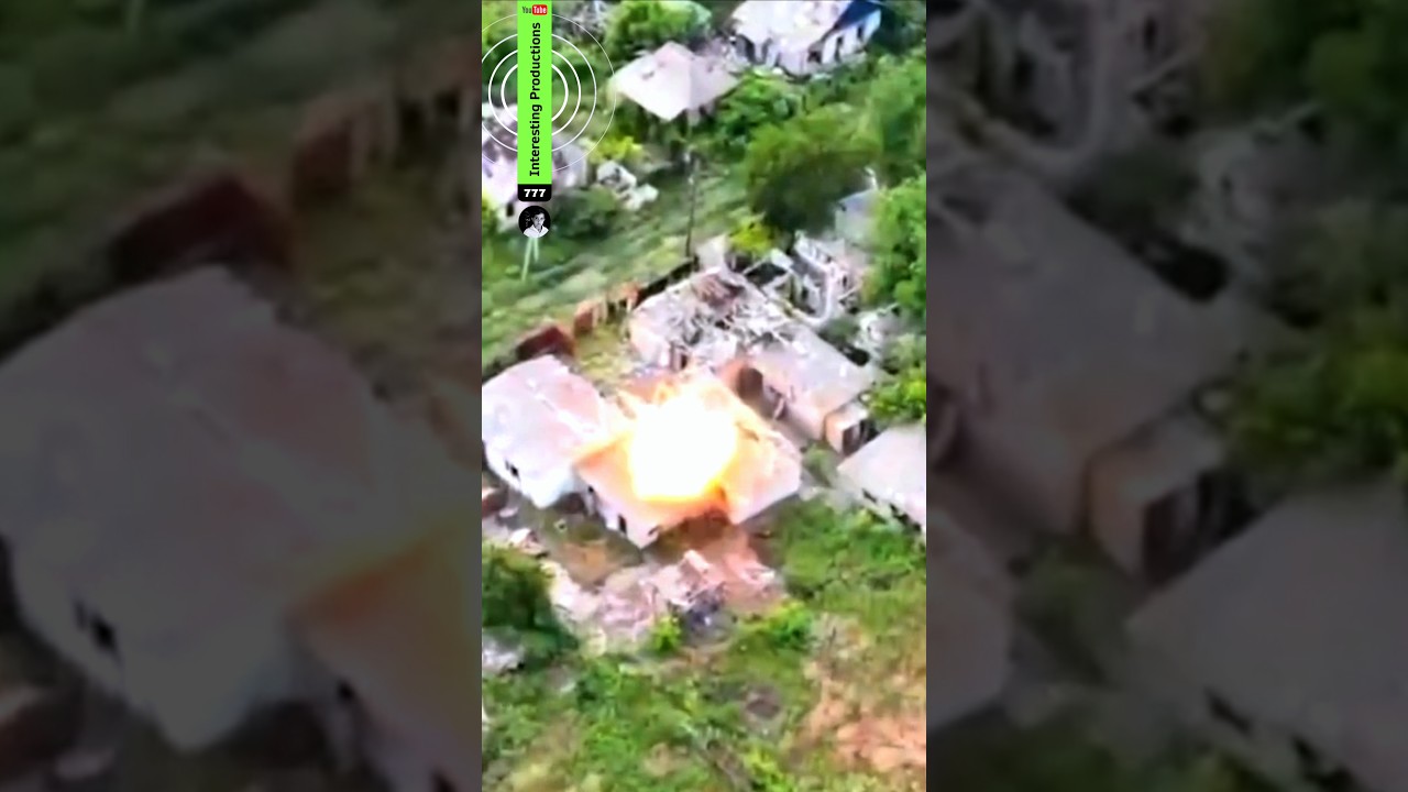 Drone Molniya-2 Explode House in Chasov Yar 🇷🇺