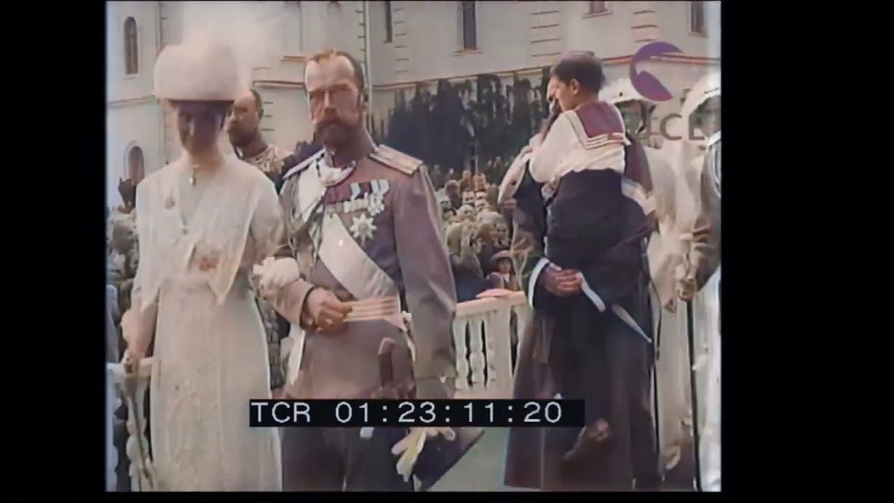 Colorized Video of Tsar Nicholas II: The Last Emperor of Russia 🇷🇺