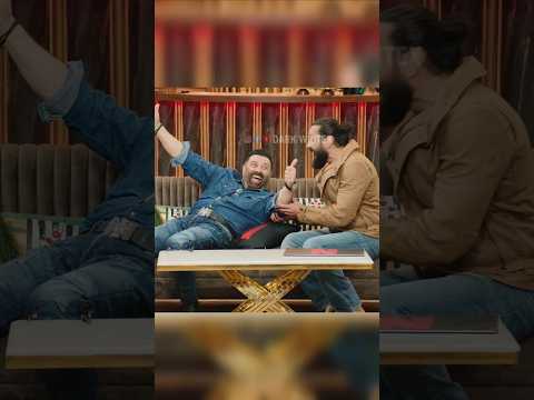 #sunnydeol & #bobbydeol dono bhai #movie ka naam guess karte hue #funnymoments #shorts #darkwritex