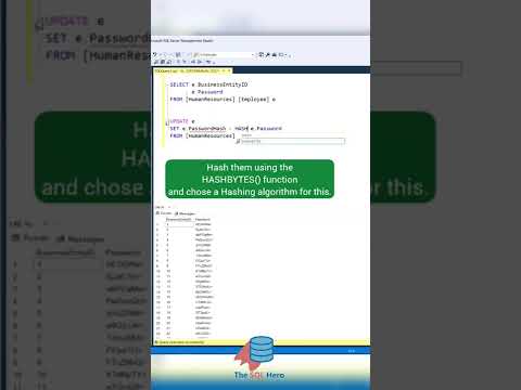 Protect your passwords ๐ #sql #sqlserver #database #dba #data #dataengineering #dataanalytics