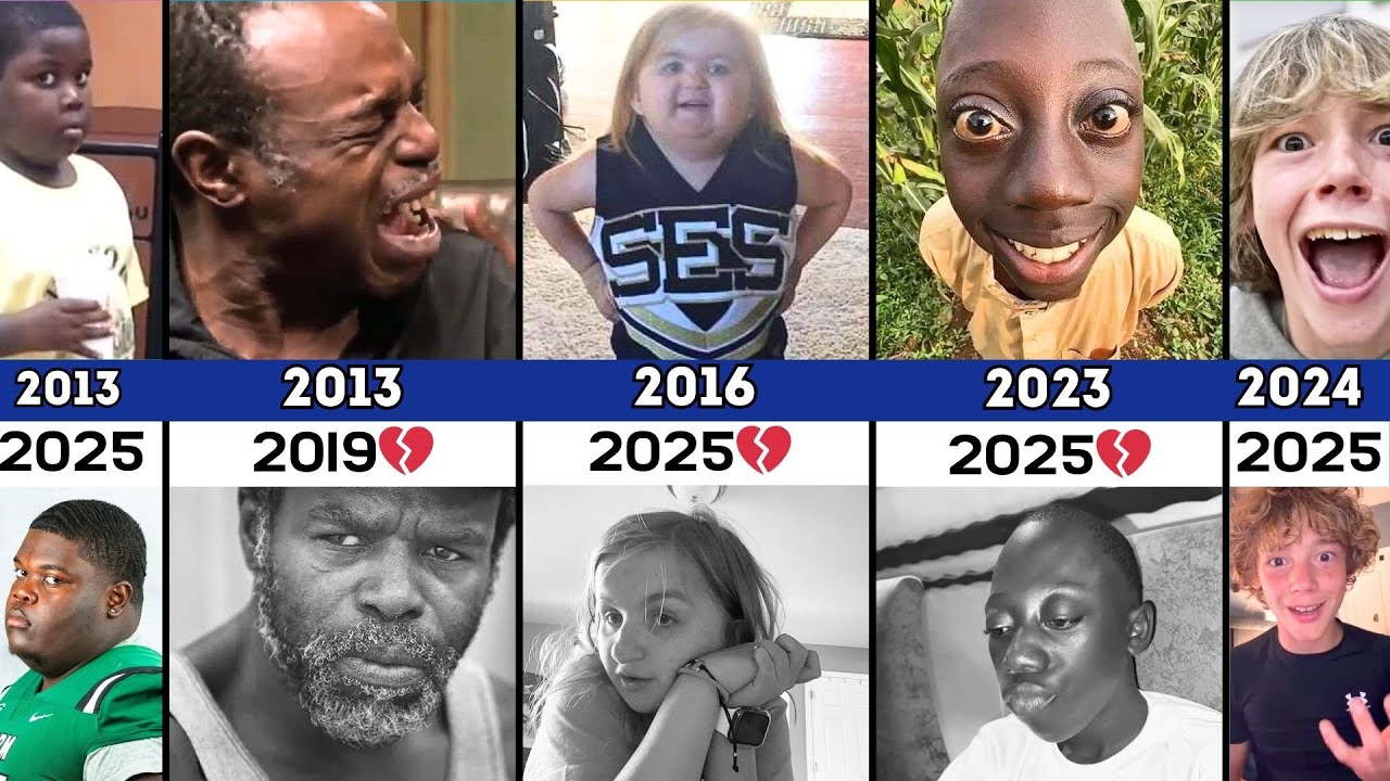 Legendary Meme Heroes: Then vs Now 😥