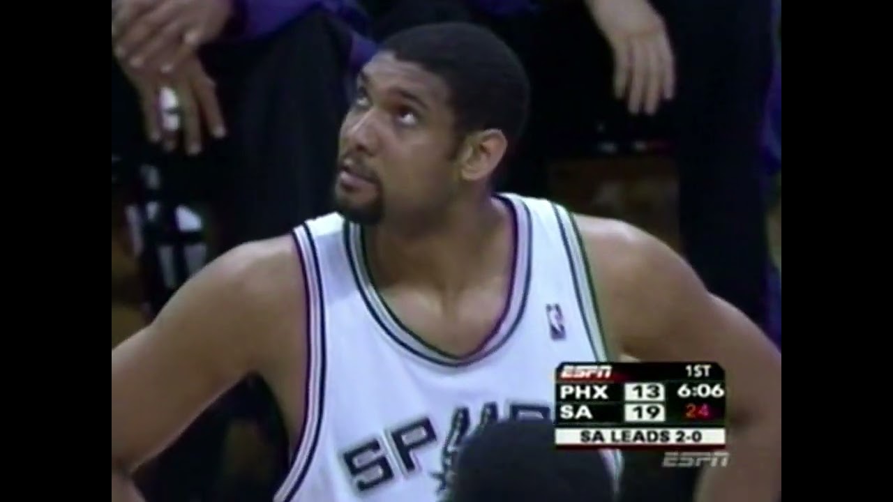 2005 NBA WCF Game 3 Phoenix Suns @ San Antonio Spurs - 2005/05/28 (Stoudemire 34p; Duncan 33p)