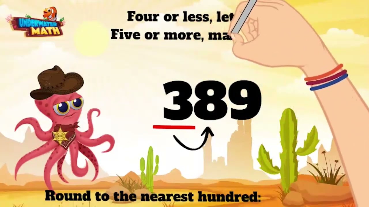 Rounding to the Nearest Hundred for 3rd Graders