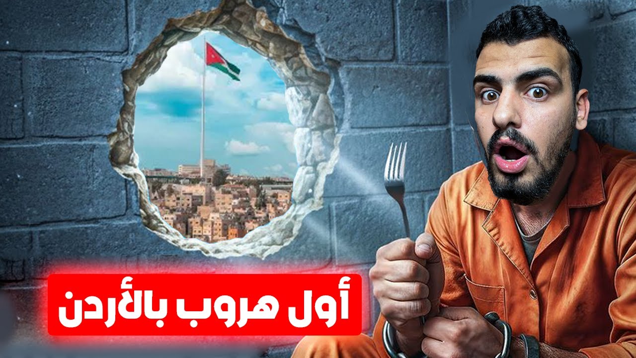 الهروب الوحيد من سجن الأردن 🤯