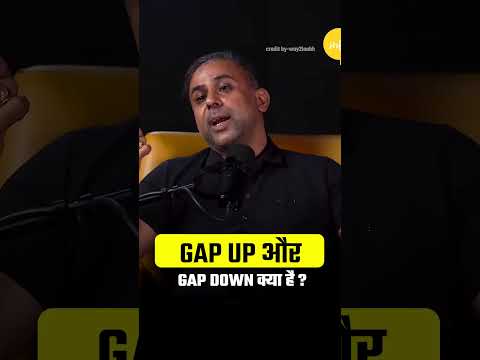 gap up or gap down kya hai #trading #stockmarket #finance #podcast
