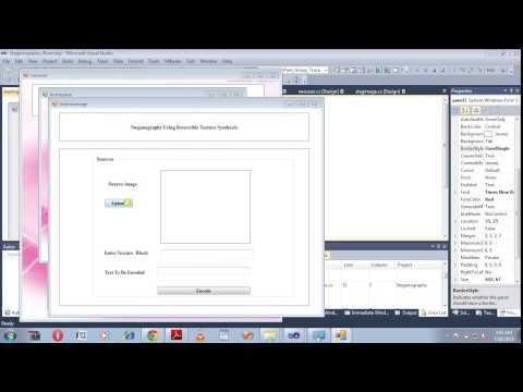 STEGANOGRAPHY USING REVERSE AND TEXTURE