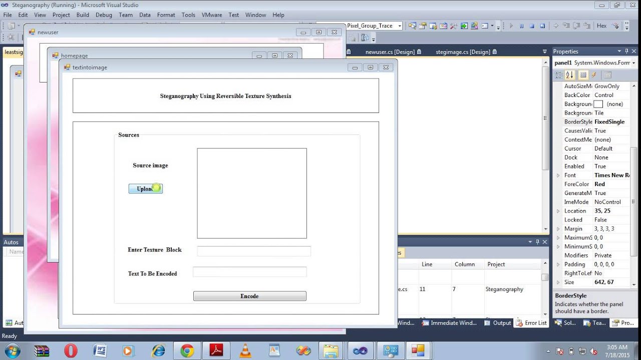 Advanced Steganography Techniques: Reverse & Texture Methods for Secure Data Hiding 📱