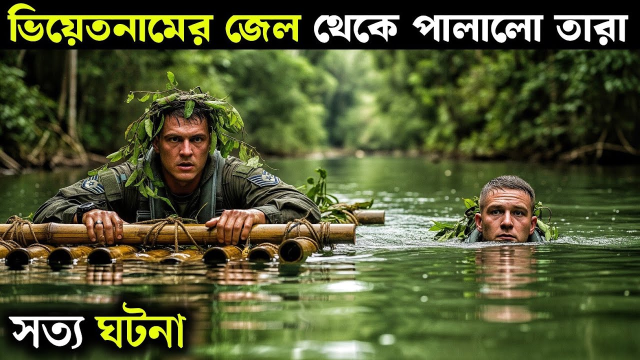 সত্য ঘটনা: ভিয়েতনামের জেল থেকে পালানোর গল্প | Rescue Dawn (2006) ব্যাখ্যা বাংলায় 🇻🇳