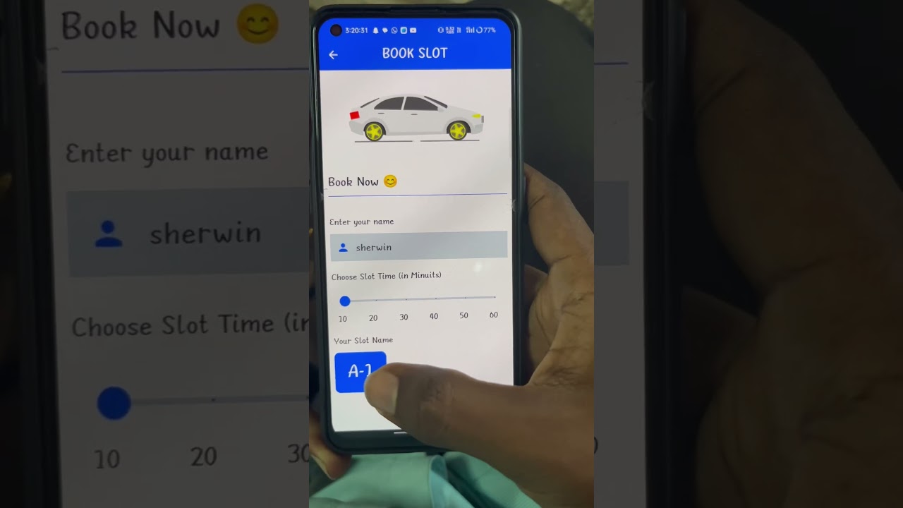 IoT Smart Parking App Development 🚗