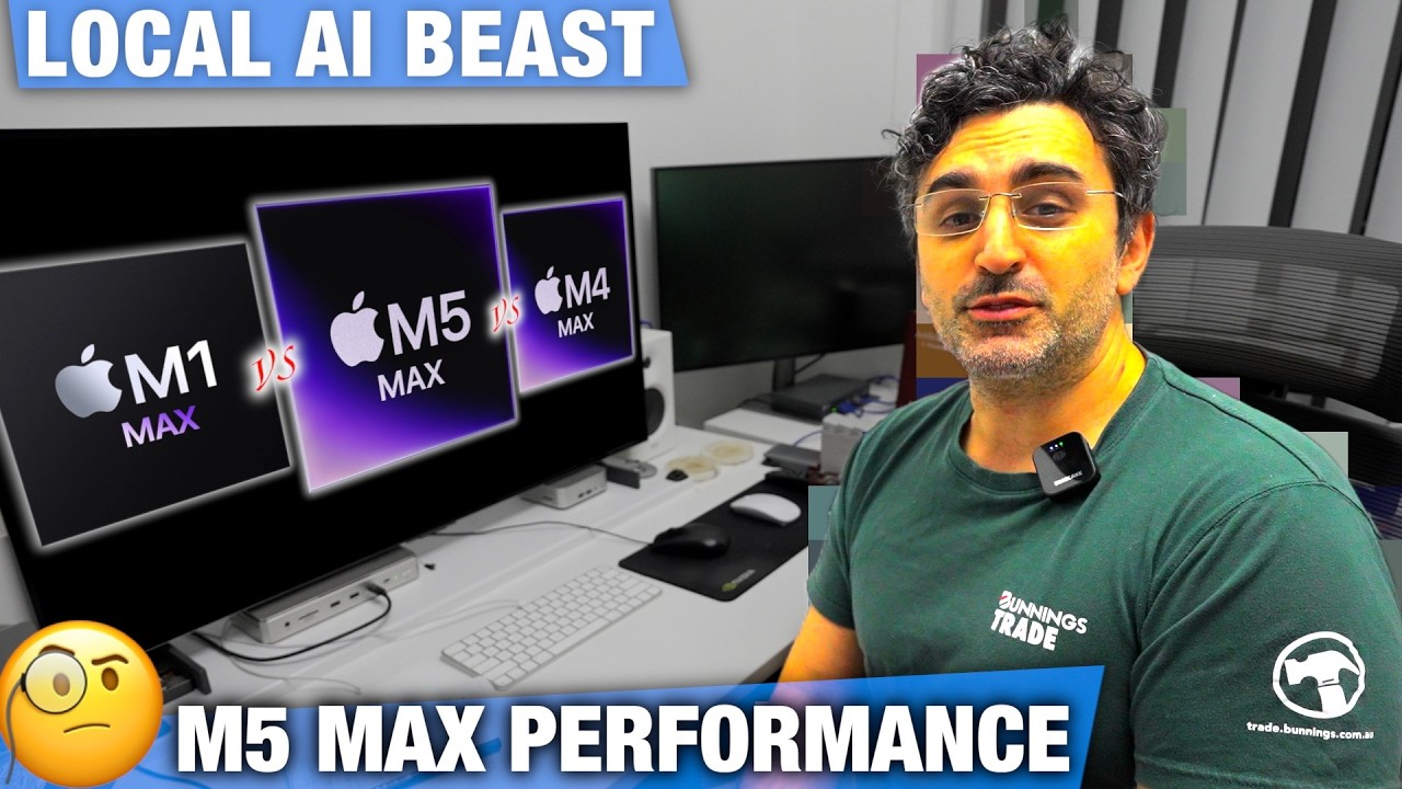 MBP M5 MAX Speed Test: Is It 6.6x Faster? π