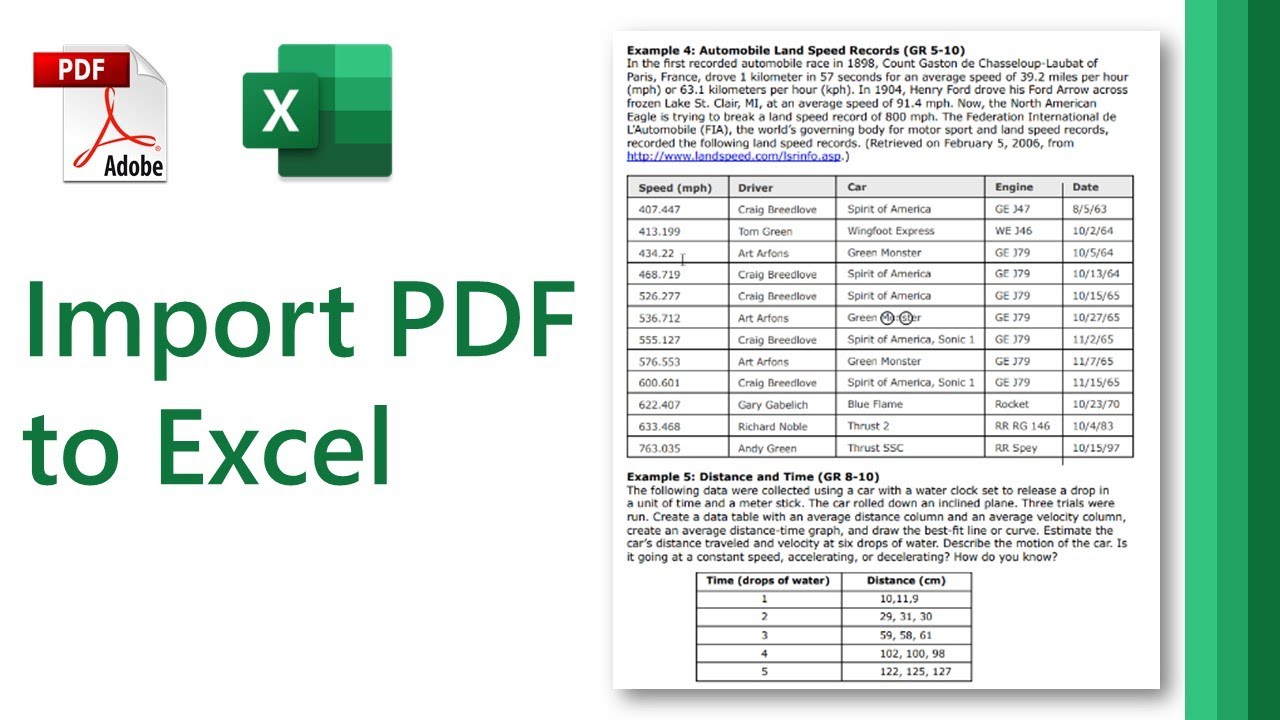 Quick Guide: Import PDFs to Excel in Just 1 Minute 📊